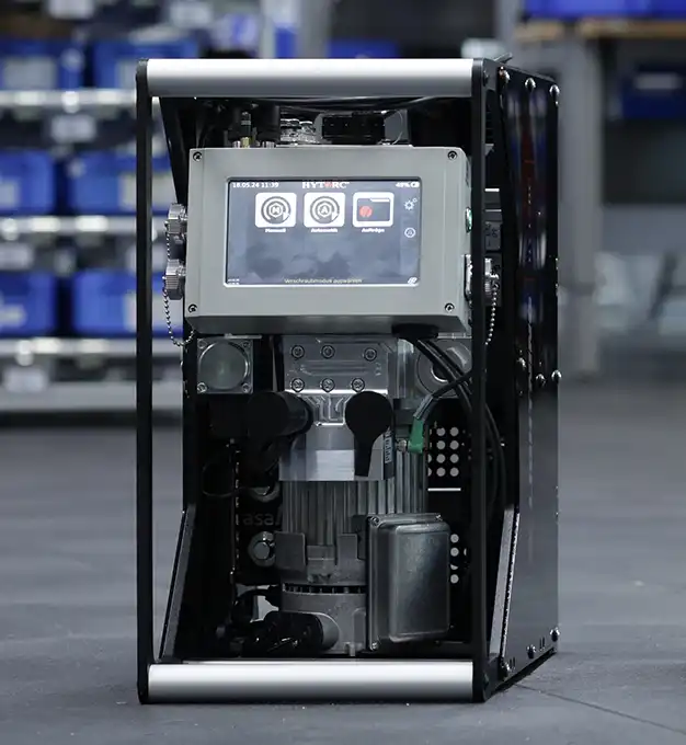 A HYTORC Lightning Smart battery pump